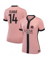 Paris Saint-Germain Desire Doue #14 Tredjedrakt Dame 2024-25 Korte ermer